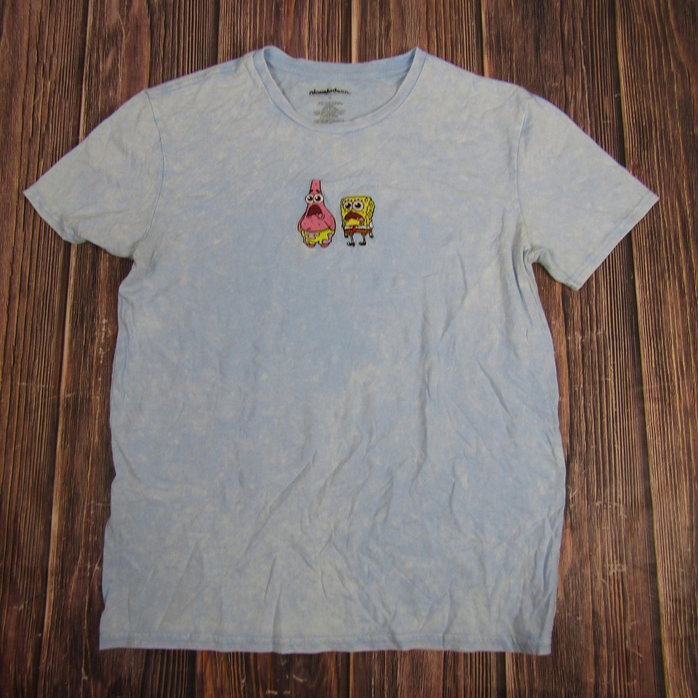 Nickelodeon SpongeBob Patrick Shirt Mens Large Cartoon Funny T-Shirt Tee 2024